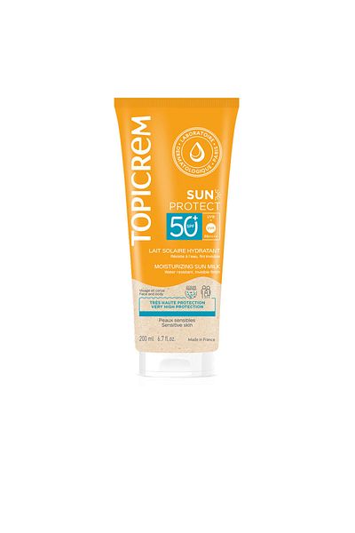 Topicrem Sun Protect Feuchtigkeitsspendende Sonnenmilch Spf50+ Topicrem 200 ml