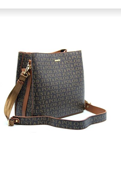 Just Polo حقيبة كتف نسائية بحزامين وحقيبة كروس من JustPolo tyc3akfct4005