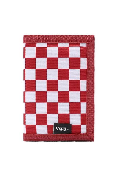 Vans Vans Slipped Wallet - Chili Pepper Checker