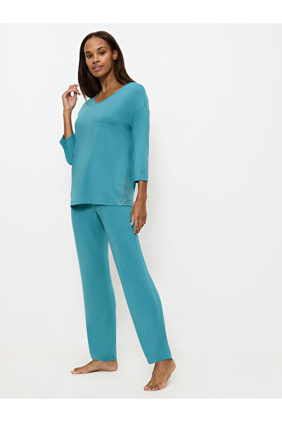 Triumph Pyjama Timeless Sensuality Schlafanzug Schlafmode Bequem