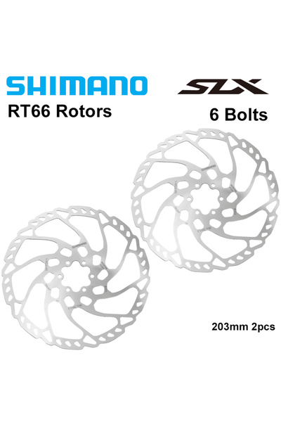 Choice RT66 203mm 2pcs SHIMANO SLX M7000 SM RT66 Brake Disc 6 Bolt Bikes Disc...