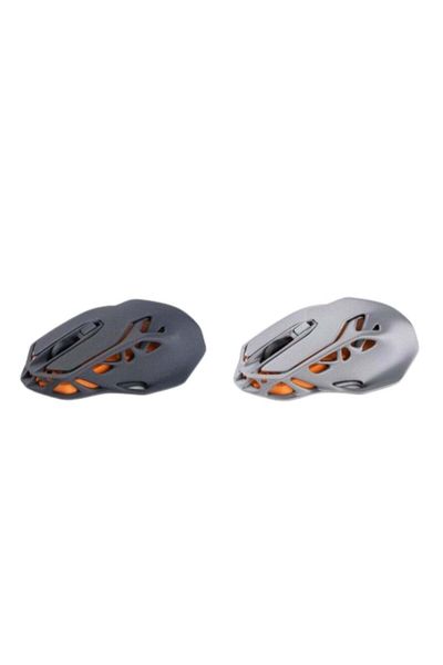 3D Brothers NovaFinder Illuminate Wireless mouse (grey), modern design for gaming and work use, for PC/ Laptop/