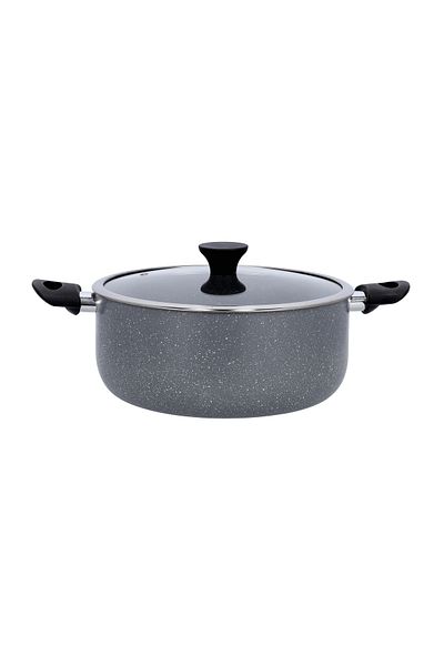 DELCASA Granite Coated Aluminum Non-Stick Casserole