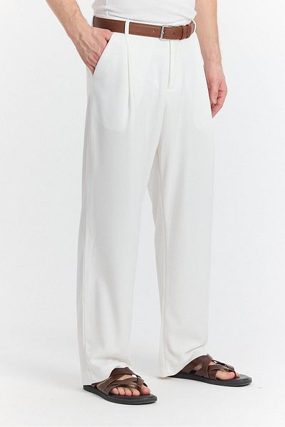 NGR Levanzo Palazzo Trousers White