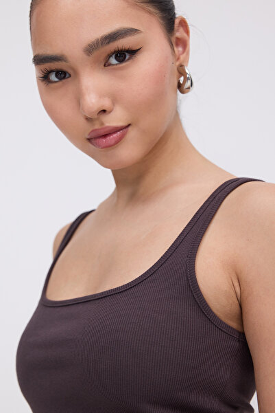 Addax Основна тениска с дебели презрамки A13404-J5