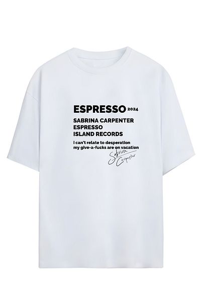 MAGORS TRIUC UNISEX SABRINA CARPENTER ESPRESSO