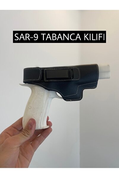 Erol SAR-9 Beyaz Dikiş Siyah Ucu Açık İç Taşıma Kılıfı