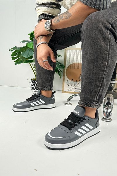 Nstil Daily Smoked Unisex Sneaker Αθλητικά Παπούτσια Lace Up Line Λεπτομερής άνετη οδοντωτή σόλα 3438