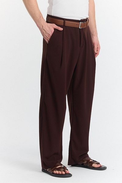 NGR Levanzo Palazzo Trousers Brown Color