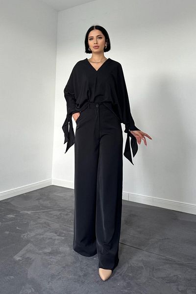 Kokosh moda Black Double Suit