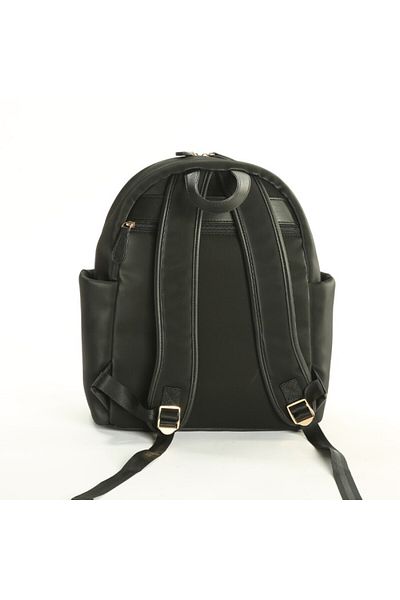 MY Collection 7345 Diamond Satin - Leather Mother Baby Care Backpack