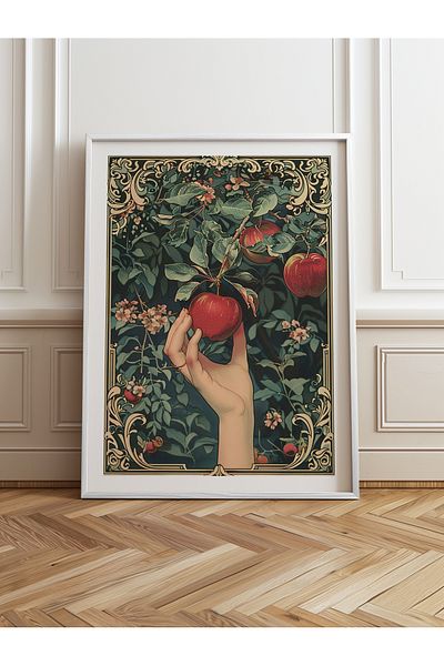 HOMEPACK Single Wooden Framed Painting One Piece Poster Painting Tk/1048