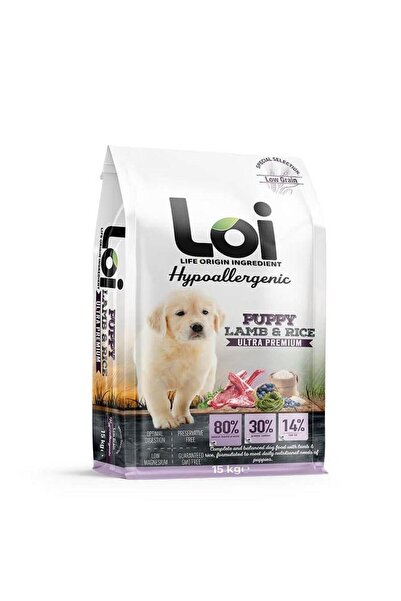 Loi MEDIUM PUPPY KUZU ETLİ KÖPEK MAMASI 15 KG