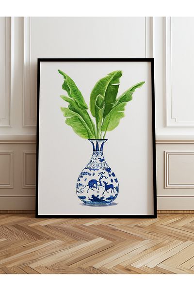 HOMEPACK Pictură cu un singur cadru din lemn Pictură poster dintr-o bucată TK/1032