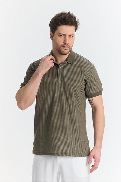 NGR Peoy Casual Tshirt Khaki Green