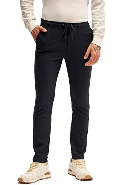 The Bear House بنطلون رجالي كاجوال ناعم وخفيف الوزن وجيد التهوية للراحة والأن...