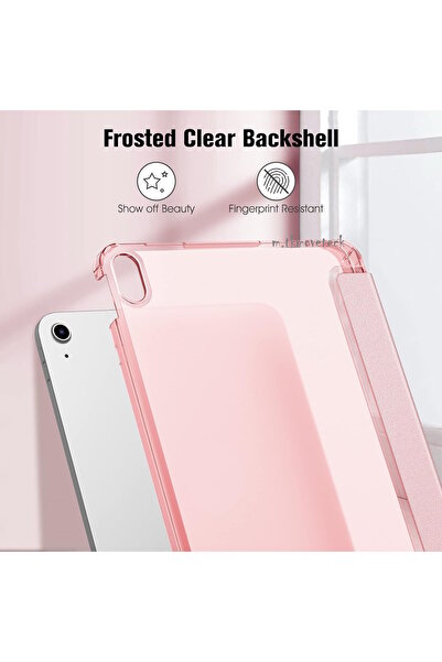 m.tk moveteck Apple iPad Air 13inç 2025 Uyumlu Kılıf Akıllı Smart Uyku Modlu Pen Kalem Bölmeli A3268 A3269 A3271