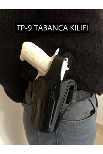 Erol TP-9 uyumlu Siyah Tam Kelebek Dış Taşıma Kılıfı
