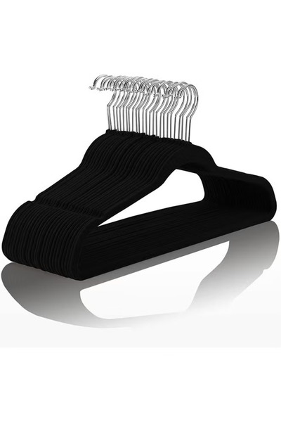 COOYA Non-Slip Velvet Suit Hangers 50 Pack Thin Space Saving, Durable Clothes Hangers Hold Up-to 10 Lbs