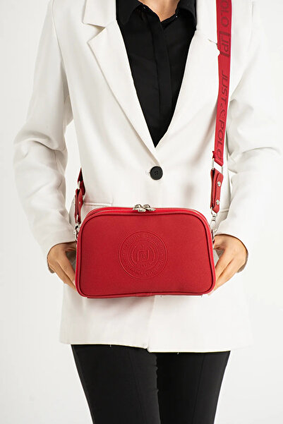 Just Polo Red Lacoste Shoulder Bag 6014MH