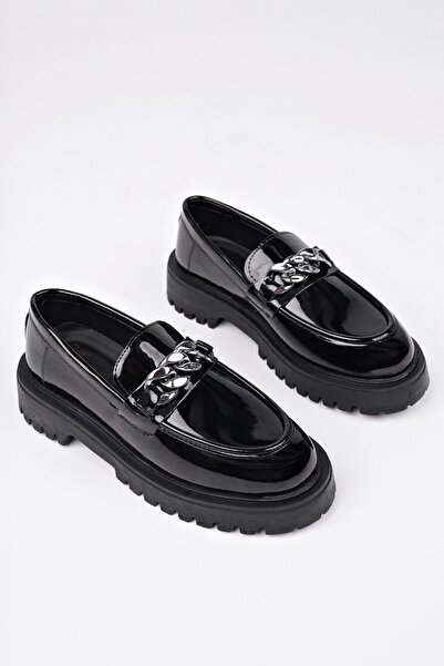 MUGGO Повсякденна товста підошва Пряжка Повсякденні повсякденні мокасини Жіночі мокасини