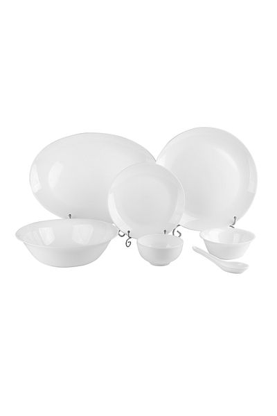 DELCASA 33 Piece Opalware Dinner Set- DC3391