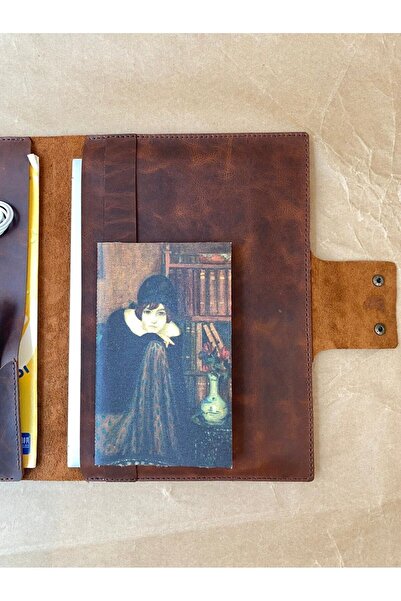 ALESTA LEATHER حقيبة كمبيوتر محمول/Macbook مصنوعة يدويًا من الجلد الطبيعي - حافظة ومنظم