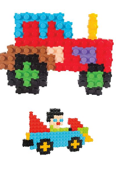 welcomein Toy Snap Blocks 224 Pieces Activity and Design Development Toy