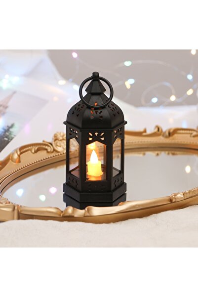 KuantumHome Ramazan Feneri  Ramazan Bayramı LED Işıkları Ramazan Taşınabilir Vintage LED