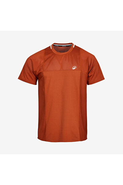 Decathlon Artengo Erkek Kısa Kollu Tenis Tişörtü - Kahverengi - Kuikma Dry - ...