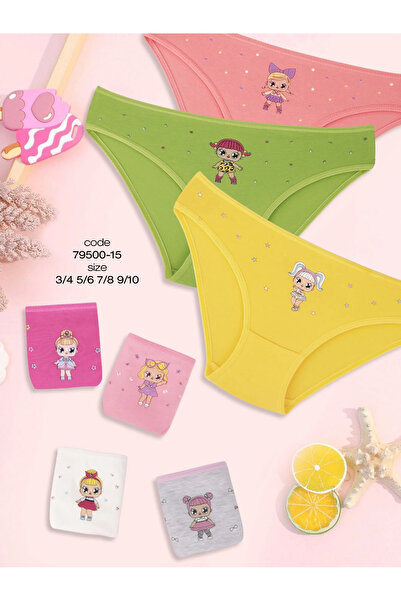 CUBBUX Girl's Cotton Boxer 7 Pieces (79500)