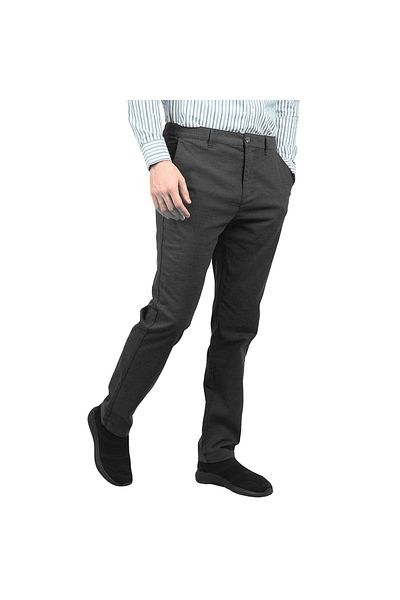 Giordano Men's Stretch Twill Khaki Pants