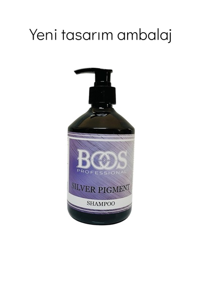 PRO BOOS PROFESSIONAL Silver (Mor) Shampoo 500 Ml