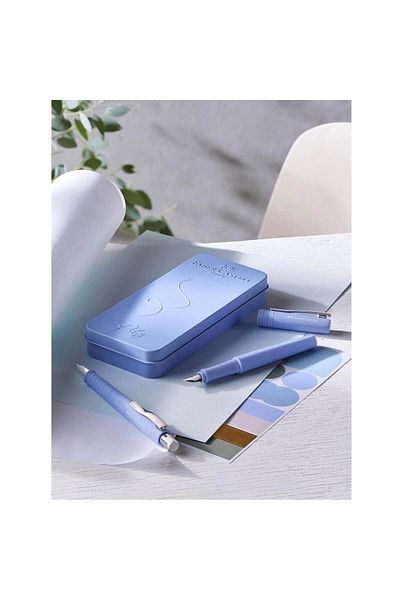 Faber Castell Set Stilou B Si Pix Xb Poly Pen Lila Faber-castell