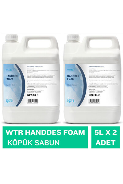 WTR WATERLİFE WTR Handdes Foam - Köpük El Yıkama Ürünü 5L x 2 Adet