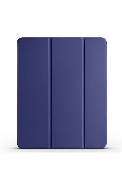 zore حافظة ذكية لجهاز iPad Air 13 2025 M3 GLLP مع حجرة قلم وحامل 1-1 - أزرق داكن