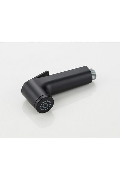 HESANIT Logic Shattaf Sprayer With Pipe And Wall Bracket Black