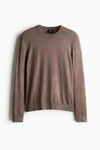 H&M Slim Fit Fine-knit jumper