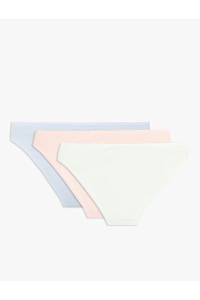 Koton Set de 3 chiloți multicolori din bumbac