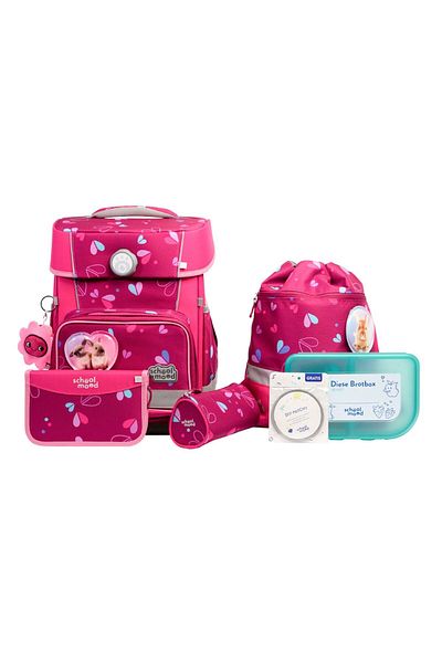 School Mood Set ghiozdan școlar Champion Pro, 7 piese