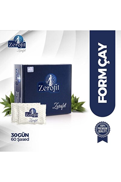 Zerofit Bitki Ekstratlı 60 Şaset Form Çay - Detoks