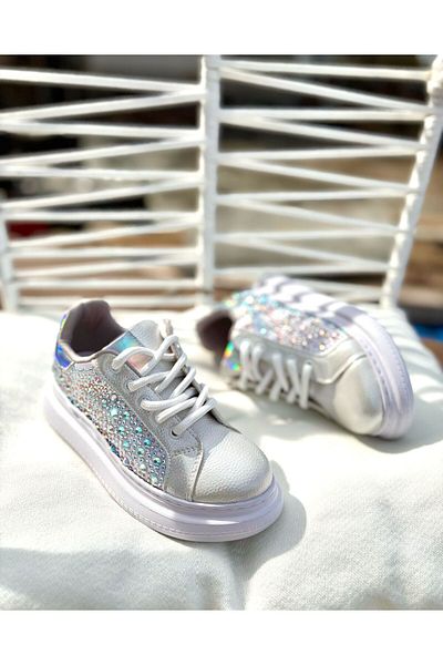 Görkem bebe ayakkabı ve tekstil Girl's Anatomic Thick Sole Velcro Sneaker Sport Walking Shoes