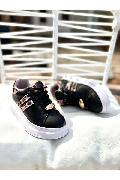 Görkem bebe ayakkabı ve tekstil Girl's Anatomic Thick Sole Velcro Sneaker Sport Walking Shoes