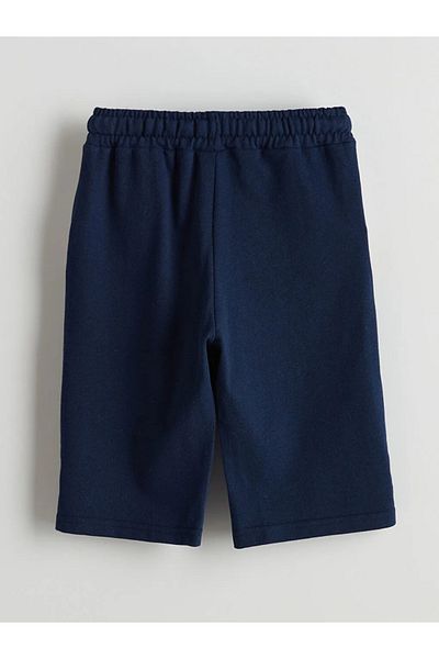 LC Waikiki Lcw Eco Black Elastic Waist Boys Shorts