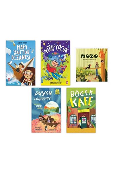 Timaş Çocuk Set Hapı Yuttuk Eczanesi - Kitap Çocuk - Duygu Günlüğüm - Böcek C...