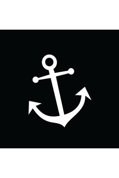 Redline Grafik ملصق مرساة السفينة