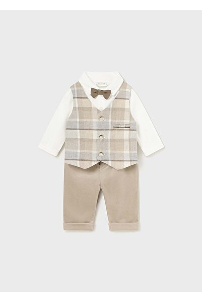 MAYORAL Baby Boy Suit BEIGE