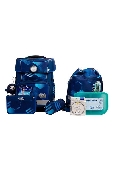 School Mood Set ghiozdan școlar Champion Pro, 7 piese