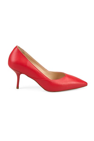 Desa Women's Red Heeled Leather Stiletto