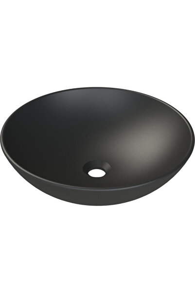 Turkuaz Mat Siyah Zero 46 cm Lavabo